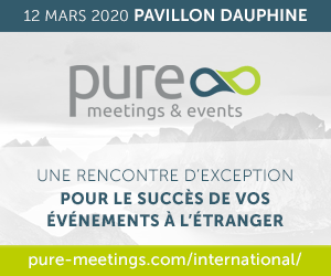 Rencontrons-nous au PURE Meetings & Events, le 12 mars à Paris